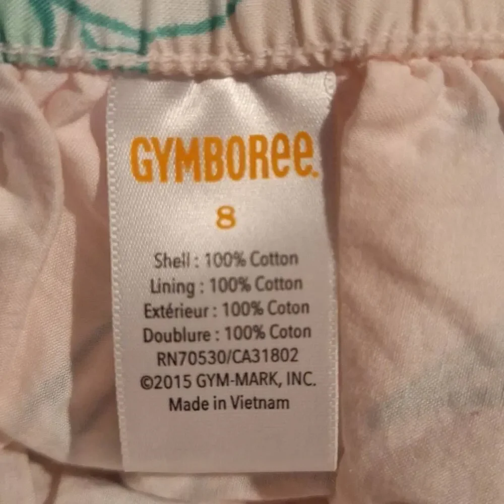 Gymboree Girls Island Cruise Pink Pinapple Skirt Size‎ 8